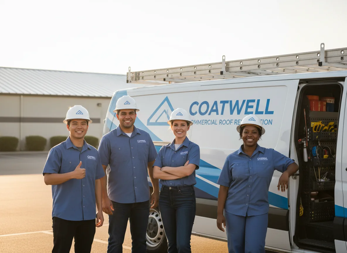 Commercial roof coating company in Clayton, MO